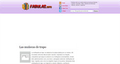 Desktop Screenshot of fabulas.info
